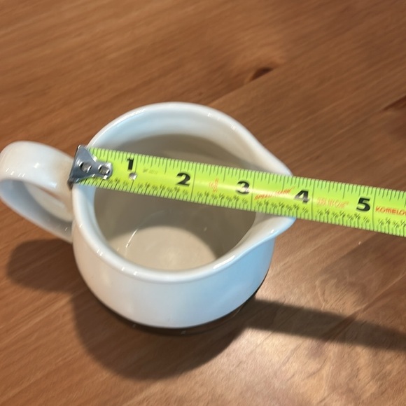 Rae Dunn POUR Black & Cream Polka Dot Creamer. Rare. - Picture 9 of 10